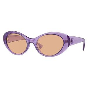 NEW VERSACE SUNGLASSES PURPLE BROWN WOMEN EYEWEAR VERSACE VE4455U 5353/3